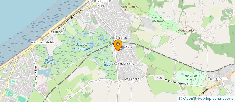 localisation de l'entreprise VR MENUISERIE ET POSE  BLONVILLE-SUR-MER