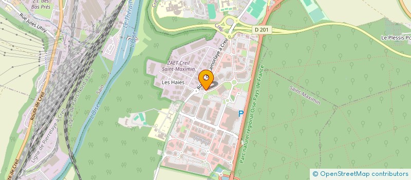 localisation de l'entreprise VR OPTIC à SAINT-MAXIMIN