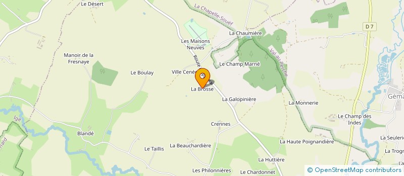 localisation de l'entreprise VR PRO DISTRIBUTION à BELFORET-EN-PERCHE