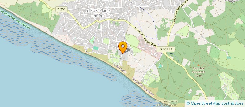 localisation de l'entreprise VR PROJETS  LE BOIS-PLAGE-EN-RE