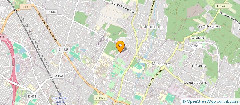 localisation de l'entreprise VR TRANSPORT à EAUBONNE