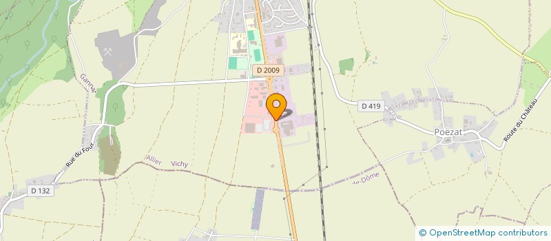 localisation de l'entreprise VR1 PRODUCTION  GANNAT