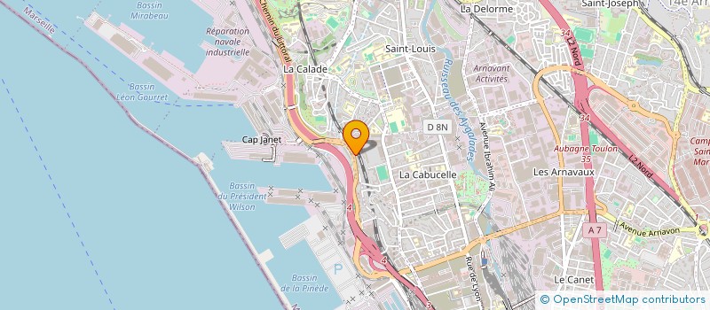 localisation de l'entreprise VR46 à MARSEILLE