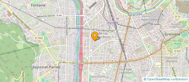 localisation de l'entreprise VRAAC  GRENOBLE