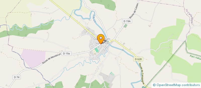 localisation de l'entreprise VRAC à DAUMAZAN-SUR-ARIZE