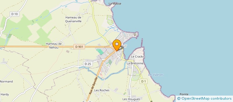 localisation de l'entreprise VRAC ET LAVAGNINI à BARFLEUR
