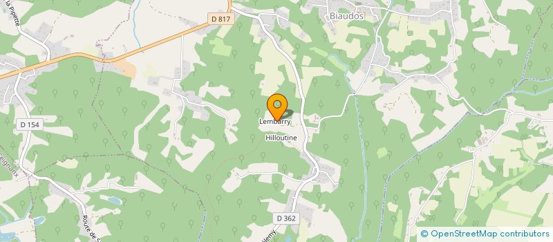 localisation de l'entreprise VRACCI MUSIC  BIAUDOS