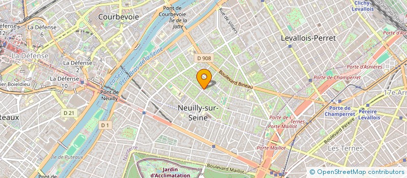 localisation de l'entreprise VRAIES ECOLES DE LANGUES à NEUILLY-SUR-SEINE