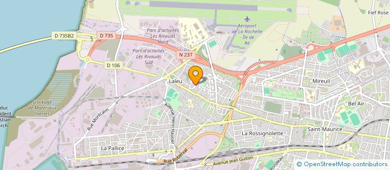 localisation de l'entreprise VRAIMENT  LA ROCHELLE