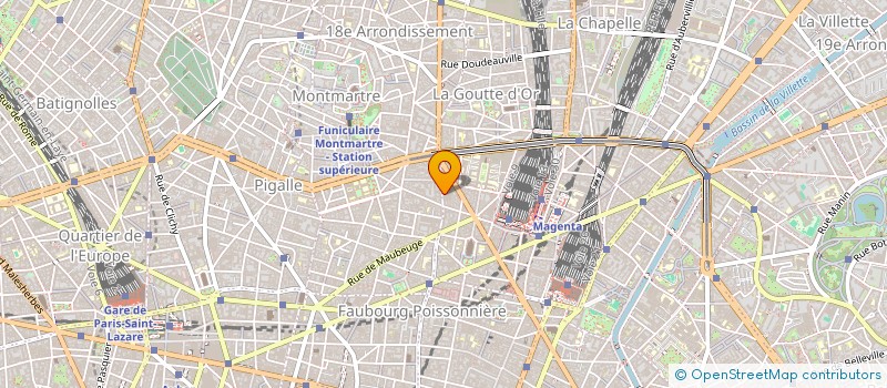 localisation de l'entreprise VRAIMENT RECORDS  PARIS