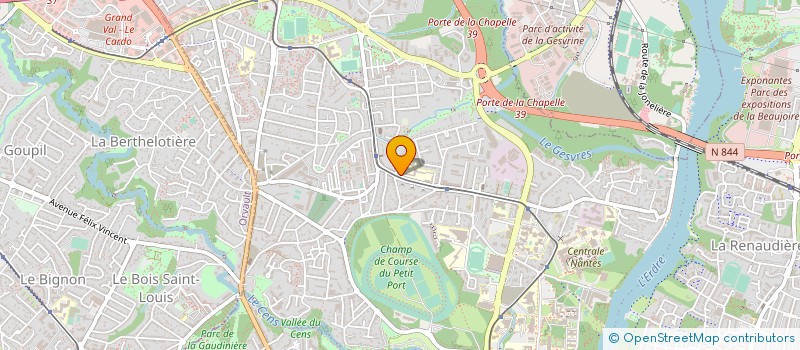 localisation de l'entreprise VRAKO à NANTES