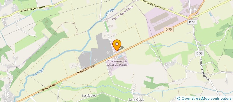 localisation de l'entreprise VRAL  OYTIER-SAINT-OBLAS