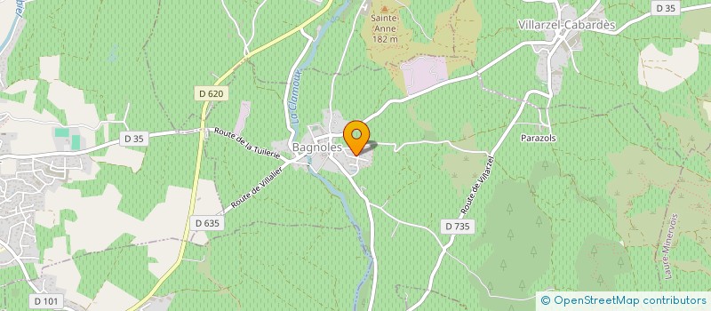 localisation de l'entreprise VRAM  BAGNOLES