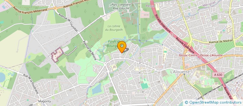 localisation de l'entreprise VRANGERS  PESSAC