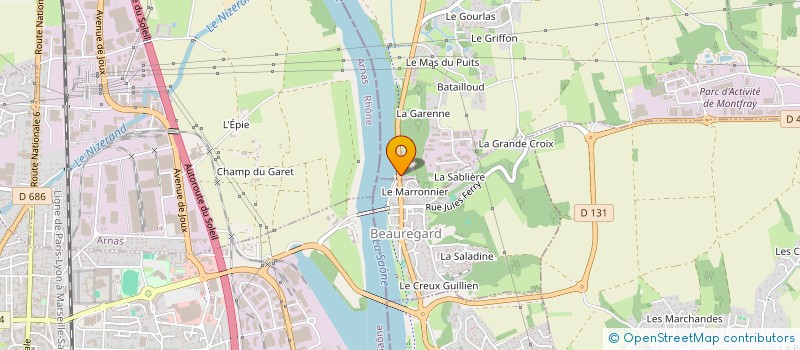 localisation de l'entreprise VRAP PILOTAGE  FAREINS