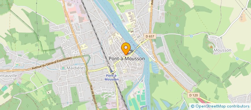 localisation de l'entreprise VRB DIET PLUS  PONT-A-MOUSSON