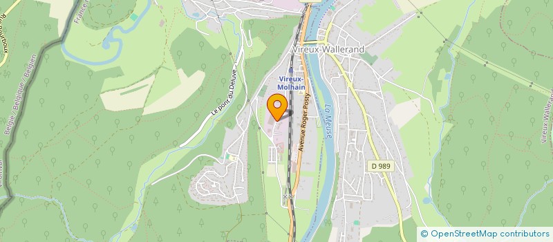 localisation de l'entreprise VRC  VIREUX-MOLHAIN