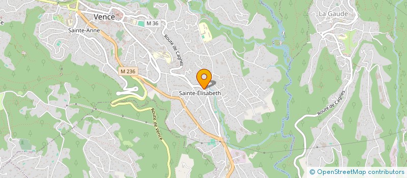 localisation de l'entreprise VRC à VENCE