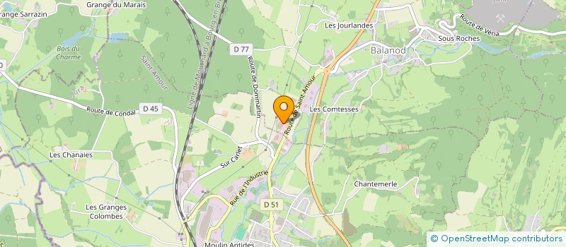 localisation de l'entreprise VRC à BALANOD