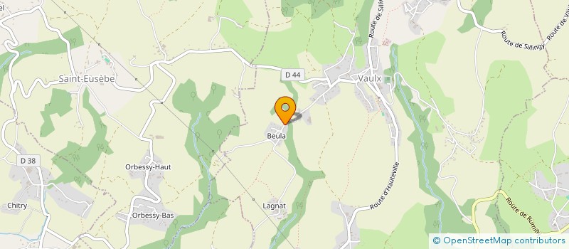 localisation de l'entreprise VRC INVEST  VAULX