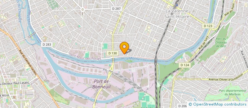 localisation de l'entreprise VRCD à SAINT-MAUR-DES-FOSSES