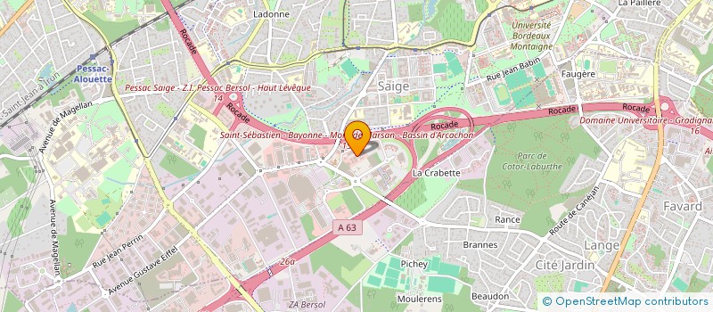 localisation de l'entreprise VRD CONCEPTION à PESSAC