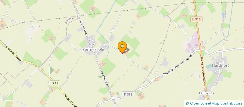 localisation de l'entreprise VRD FRANCE à NOORDPEENE