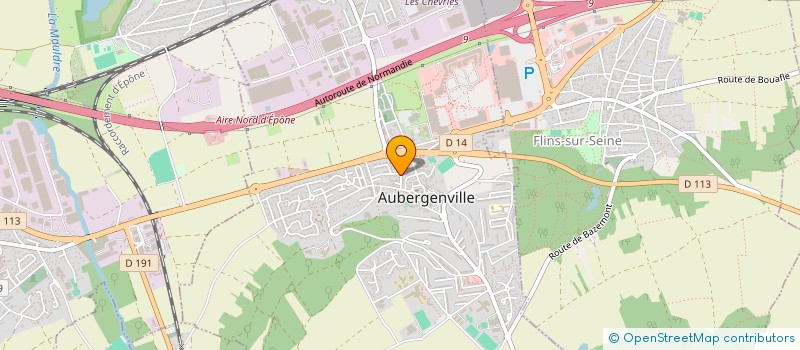 localisation de l'entreprise VRD SARL à AUBERGENVILLE