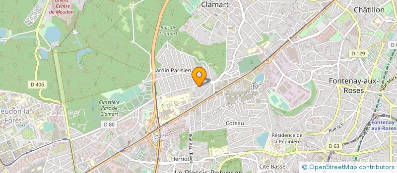 localisation de l'entreprise VREGE ET VAROU à CLAMART