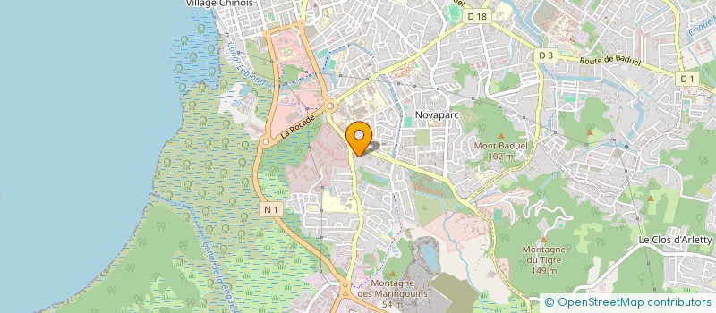 localisation de l'entreprise VREM PRESTATIONS  CAYENNE