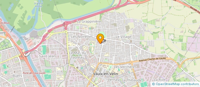 localisation de l'entreprise VRESOL CONCEPT à VAULX-EN-VELIN