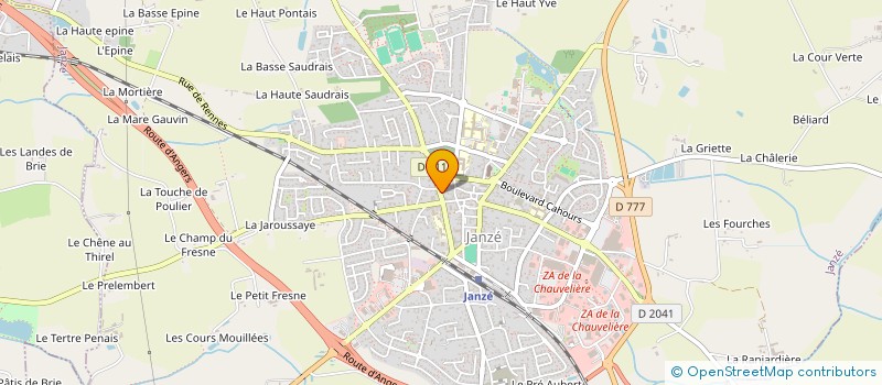 localisation de l'entreprise VRH  JANZE