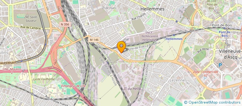 localisation de l'entreprise VRHRV à LILLE