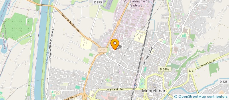 localisation de l'entreprise VRIBODY PROD  PEYRUS