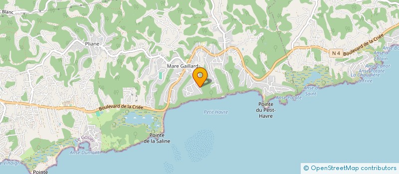 localisation de l'entreprise VRIELINGS SARL DE FAMILLE  LE GOSIER