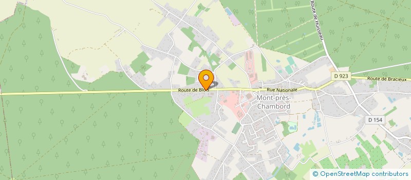 localisation de l'entreprise VRIET COGNAC  MONT-PRES-CHAMBORD