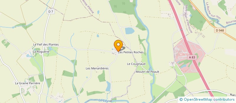 localisation de l'entreprise VRIGNAUD à MAREUIL-SUR-LAY-DISSAIS