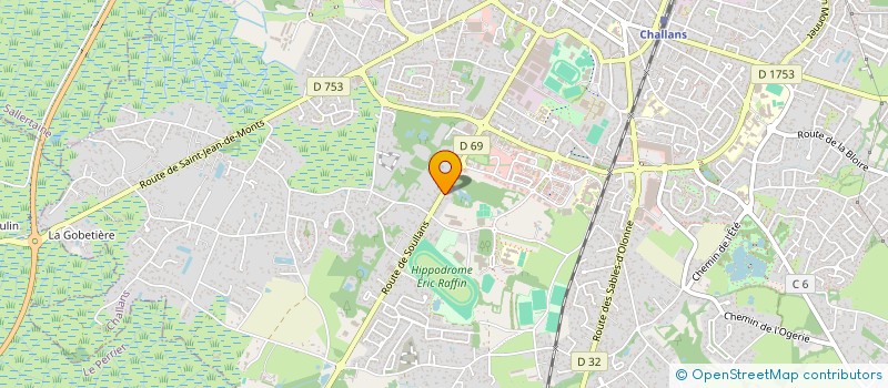 localisation de l'entreprise VRIGNAUD CARRELAGE à CHALLANS