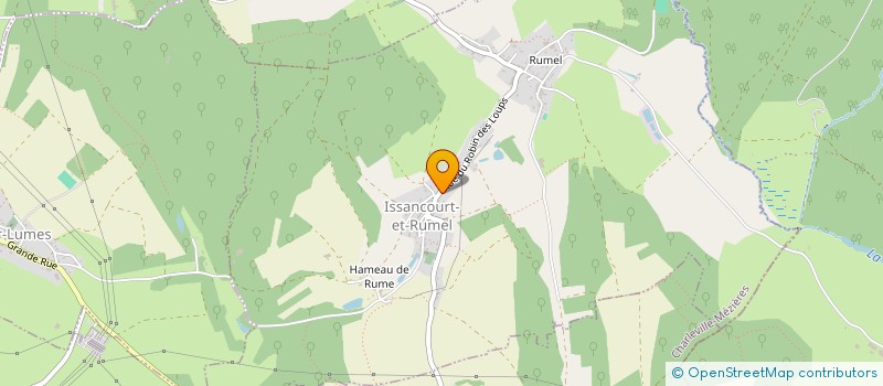 localisation de l'entreprise VRIGNE  ISSANCOURT-ET-RUMEL