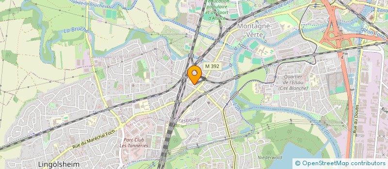 localisation de l'entreprise VRIJ  STRASBOURG