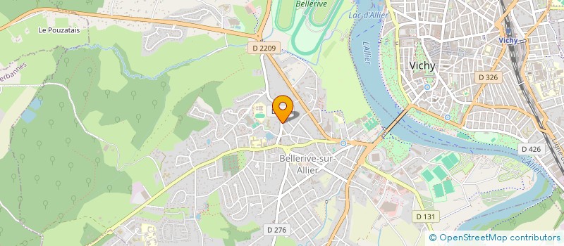 localisation de l'entreprise VRINAT  BELLERIVE-SUR-ALLIER