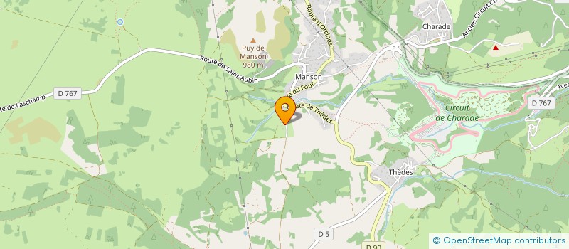 localisation de l'entreprise VRINVEST  SAINT-GENES-CHAMPANELLE