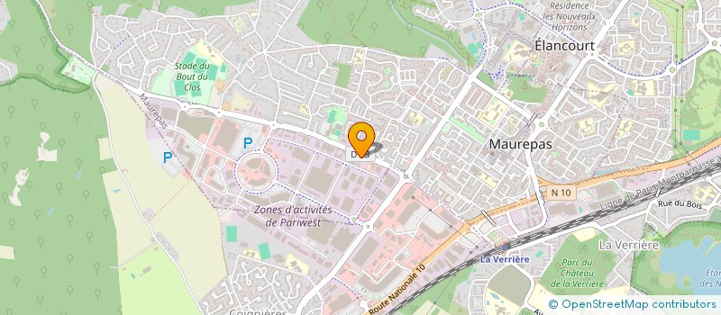 localisation de l'entreprise VRL TRANSPORT  MAUREPAS