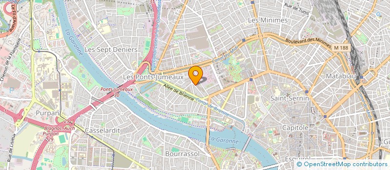 localisation de l'entreprise VRLC à TOULOUSE
