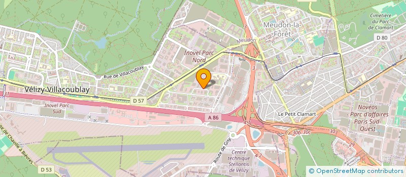 localisation de l'entreprise VRM INNOV  VELIZY-VILLACOUBLAY