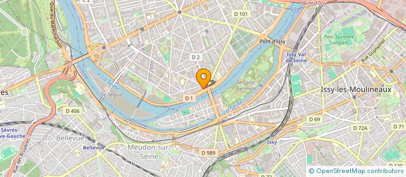 localisation de l'entreprise VRM VOIRIE RENOVATION MACONNERIE à BOULOGNE-BILLANCOURT