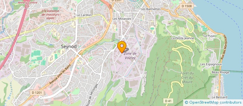 localisation de l'entreprise VROOM MARKET ANNECY  ANNECY