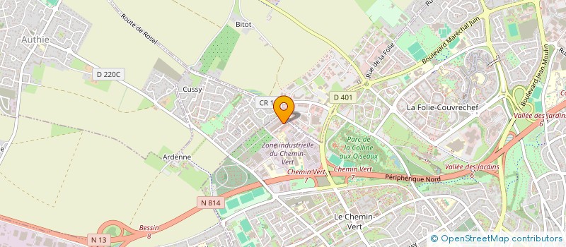localisation de l'entreprise VROOM MARKET CAEN à CAEN