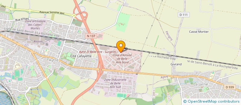 localisation de l'entreprise VROOM MARKET LA ROCHELLE  AYTRE