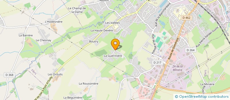 localisation de l'entreprise VROOMS à FLERS